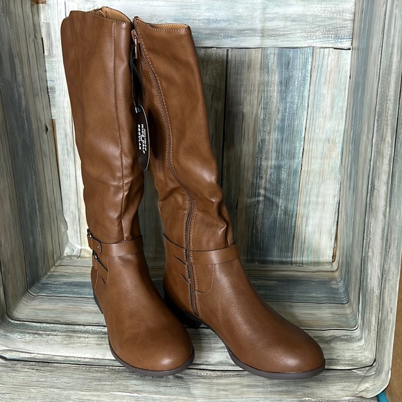 Style & Co. Shoes - Style and co boots winter tall boots brown tan ✅